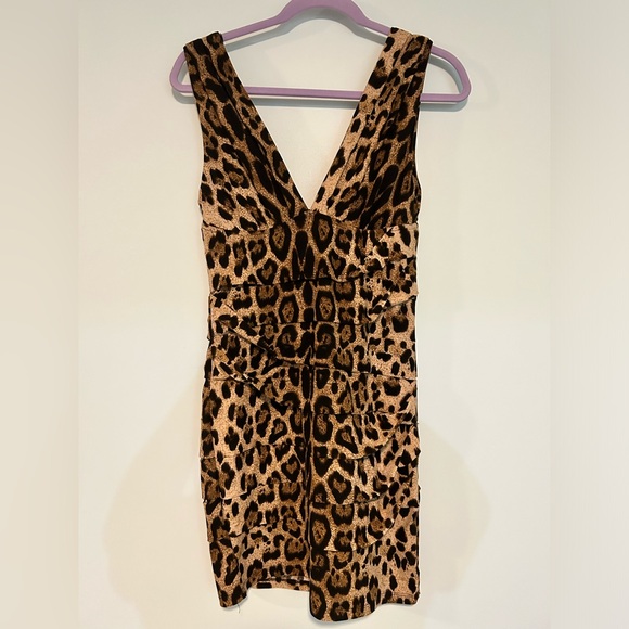 Urban Behavior leopard print short tight dress - Picture 5 of 9